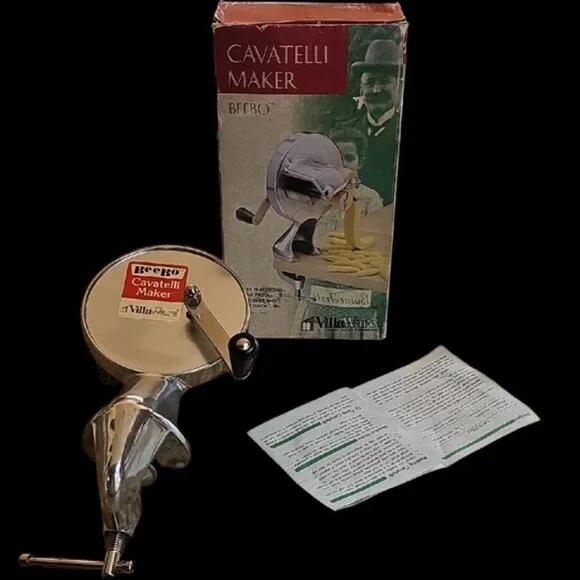 Vintage  VillaWare Cavatelli Maker Dumplings Gnocchi Beebo 5300 original box - Picture 3 of 16